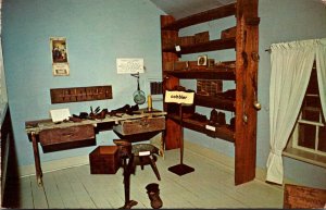 Iowa Amana Display Of Original Cobbler's Tools Museum Of Amana History