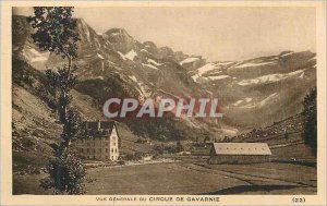 Old Postcard Gavarnie general view of the circus