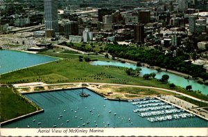 Wisconsin Milwaukee Aerial View McKinley Marina