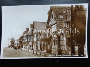 Sussex MAYFIELD Middle House Inn shows TEAS & HOVIS shop - Old RP Postcard