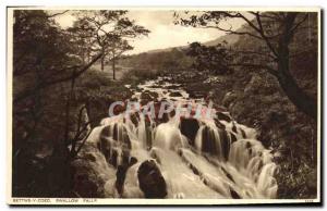 Postcard Old Bettws Y Coed Swallow Falls