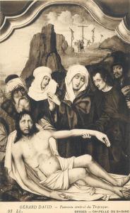 Jesus Christ Calvary scenes 12 early religion art postcards Dyck Rubens Memling