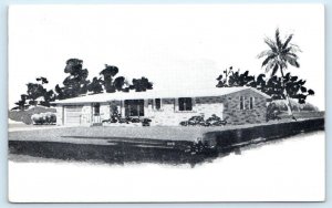 WEST PALM BEACH, FL ~ Parade of Homes KENDALL CONSTRUCTION Capri 1972 Postcard