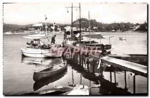 Postcard Modern Porquerolles A corner Yacht Harbor