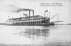 St Paul River Steamship Ferry Boat Ship 