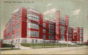 McKinley High School St. Louis MO Postcard PC360