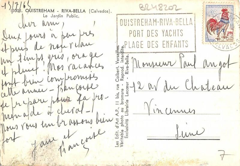 BR48202 Quistreham Riva Bella le jardin public      France