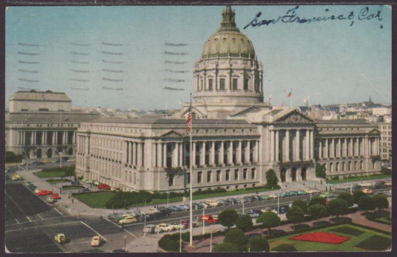 City Hall,San Francisco,CA Postcard BIN