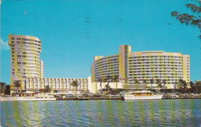 Florida Miami Beach The Fontainebleau Hotel 1961