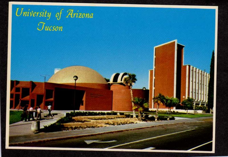 AZ University of Arizona Postcard Tucson Planetarium Science Center Postcard