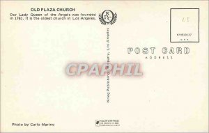 Postcard Modern Oldest Church In LA