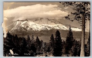 RPPC  Mt. Shasta  California  Real Photo Postcard  c1930