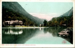 Cascade House - Upper  Lake - Adirondack Mountains New York Postcard