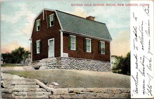 Connecticut New London The Nathan Hale School House 1911