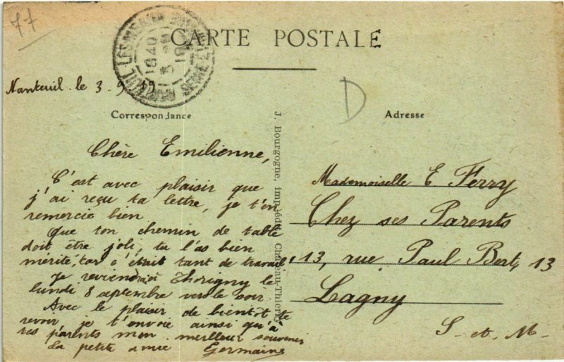 CPA Nanteuil-les-Meaux - Bords de la Seine (1038323)