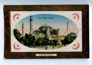 241109 TURKEY CONSTANTINOPLE St.Sophie Vintage embossed
