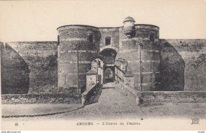 ANGERS, France,1910-1920s, L'Entree du Chateau