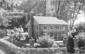 RPPC Postcard Michigan Benton Harbor 1940s House of David Model House 23-7142