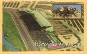 Race Track, Hollywood Park - Inglewood, California CA  