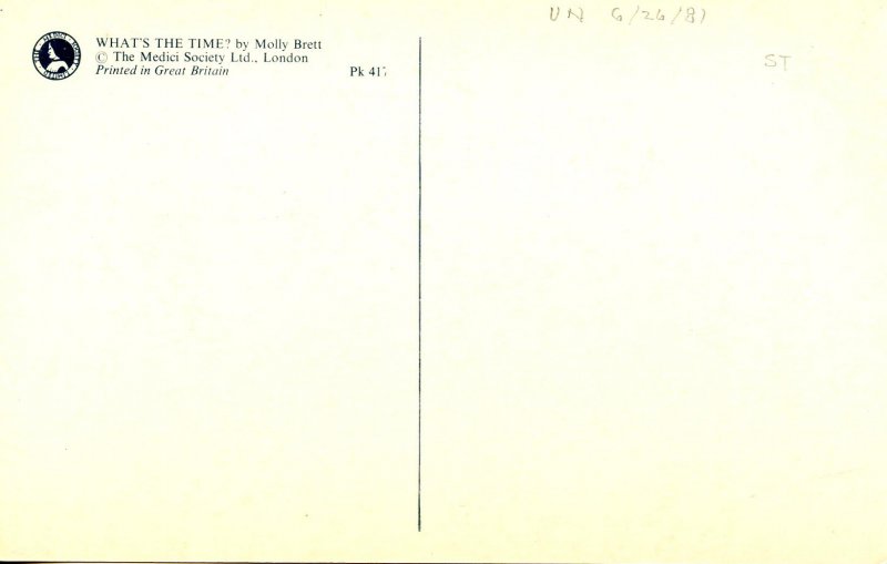 What's the Time?     Artist: Molly Brett