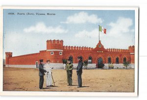 Tijuana Mexico Postcard 1915-1930 Fort