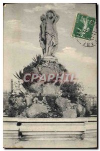 Old Postcard MONTPELLIER Fountain of the Trois Graces