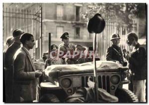 Postcard Modern Army Liberation of Paris is brought l & # 39ordre reporting t...