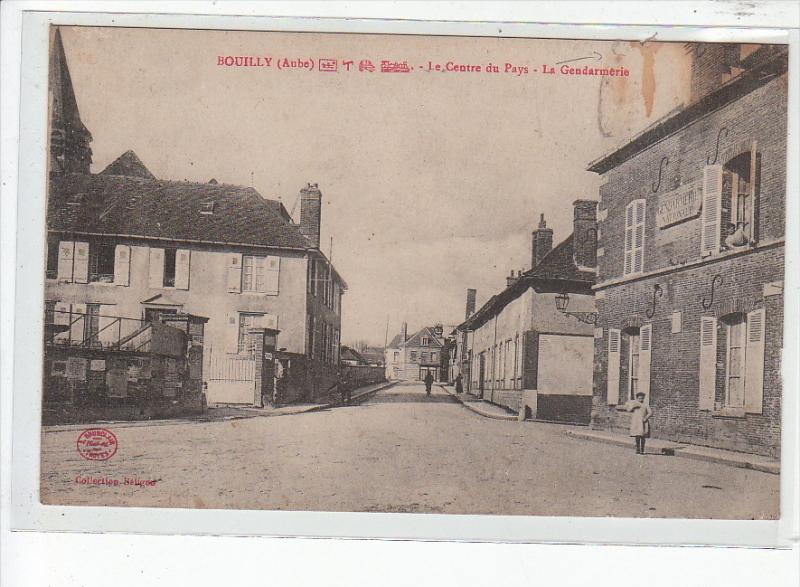 BOUILLY - Le Centre du Pays - la gendarmerie - état