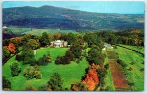 Air View of Monticello, The Home of Thomas Jefferson, Charlottesville, Virginia