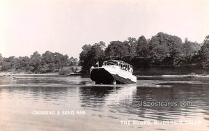 Crossing a Sand Bar - Wisconsin Dells , Wisconsin
