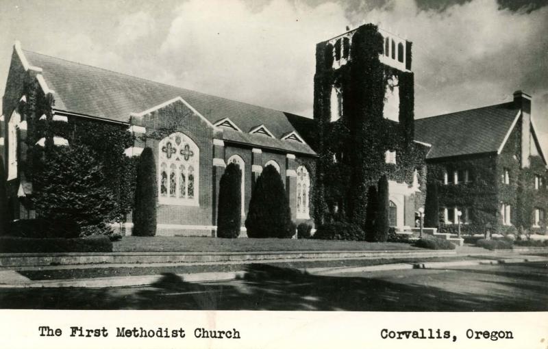 OR - Corvallis.  The First Methodist Church  *RPPC