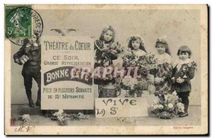 Old Postcard Fantasy Theater Children of the Heart