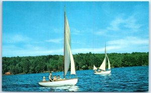 Postcard - Sailboats - Nature/Sea Scene