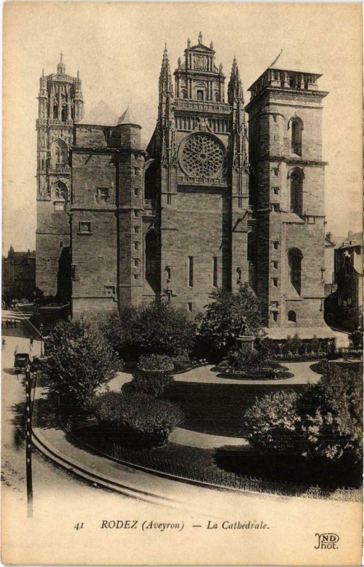 CPA RODEZ - La Cathédrale (109554)