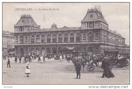 BRUXELLES, La Gare du Nord, Belgium, 00-10s