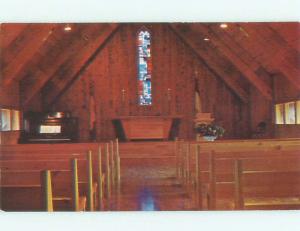 Pre-1980 CHURCH SCENE Hovland Minnesota MN W5447