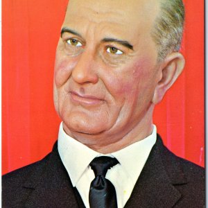 c1960s Scottsdale, AZ Lyndon Johnson Heritage Wax Museum Josephine Tassuad A298