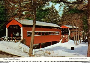 Twinr Covered Bridges East Paden Twin & West Paden Twin Cross Huntington Cree...