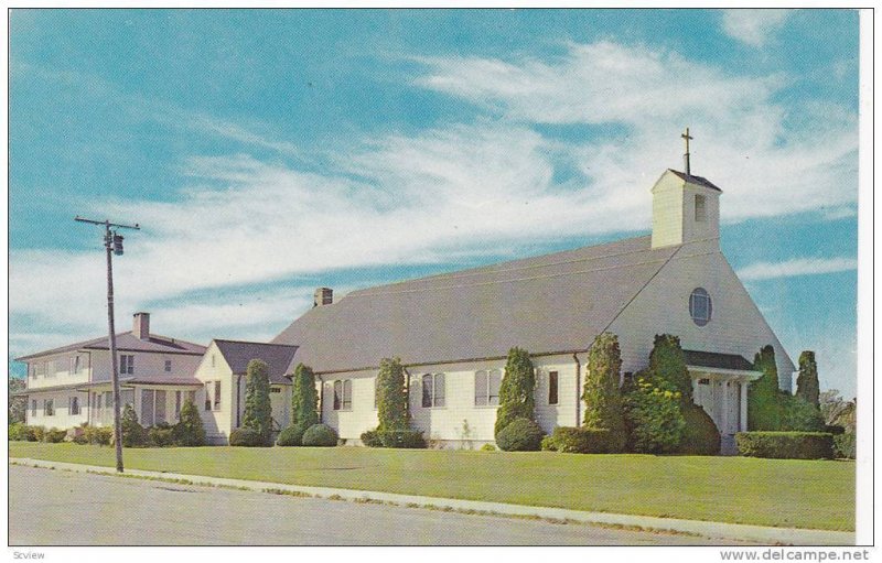 St Clare's Catholic Church , MISQUAMICUT , Rhode Island , 40-60s