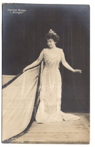 Real Photo, Film Actress Harriet Bosse, Films, 1909