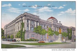 Public Library & Museum, Milwaukee, Wisconsin, PU-1948