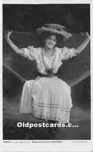 Miss Kathleen Courtney Theater Actor / Actress 1906 