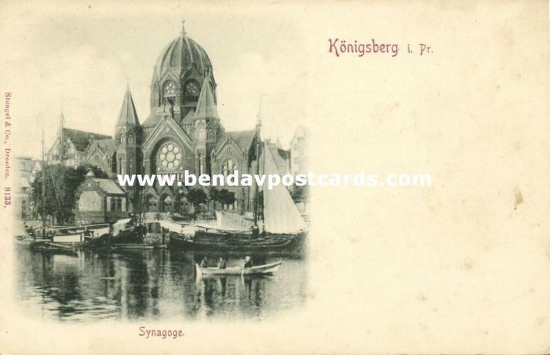 russia, KALININGRAD KÖNIGSBERG in East-Prussia, Jewish Synagoge (1899) JUDAICA