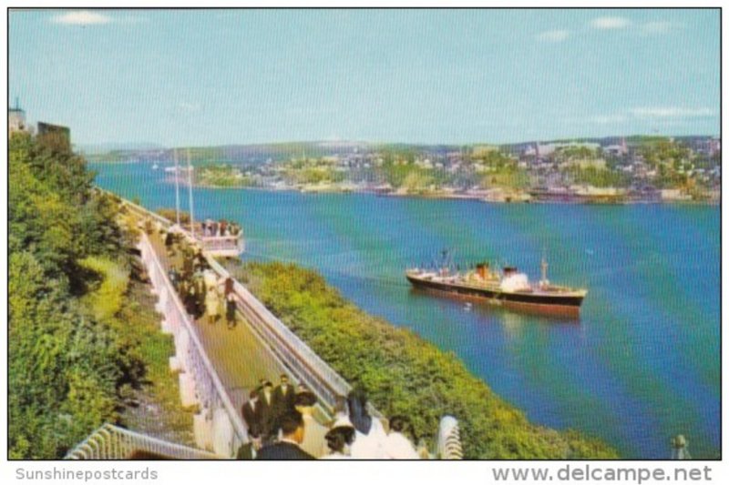 Canada La Promenade Des Gouverneurs Quebec 1973