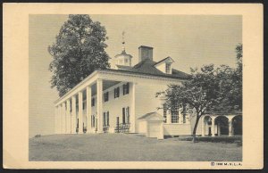 Mount Vernon Mansion East Front Richmond Virginia Used c1948