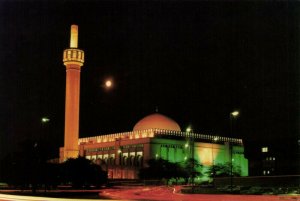 Kuwait, Kuwait City مدينة الكويت, Grand State Mosque, Islam (1986) Postcard