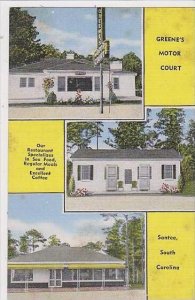 South Carolina Santee Greenes Motor Court