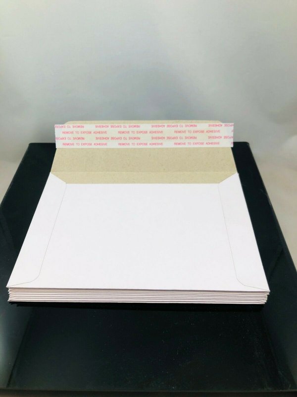 Rigid 6.5 x 4.5  Photo Mailers Self Sealing Lot of 10