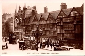 England London Holborn Old Houses Real Photo