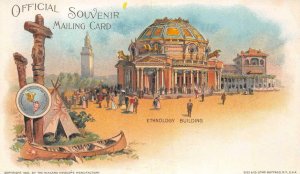 ETHNOLOGY BUILDING BUFFALO NEW YORK PAN AMERICAN EXPOSITION POSTCARD (1901)